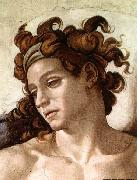 Michelangelo Buonarroti Ignudo oil